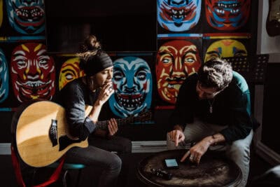 Songwriter composing music and exploring opportunities with music publishers.